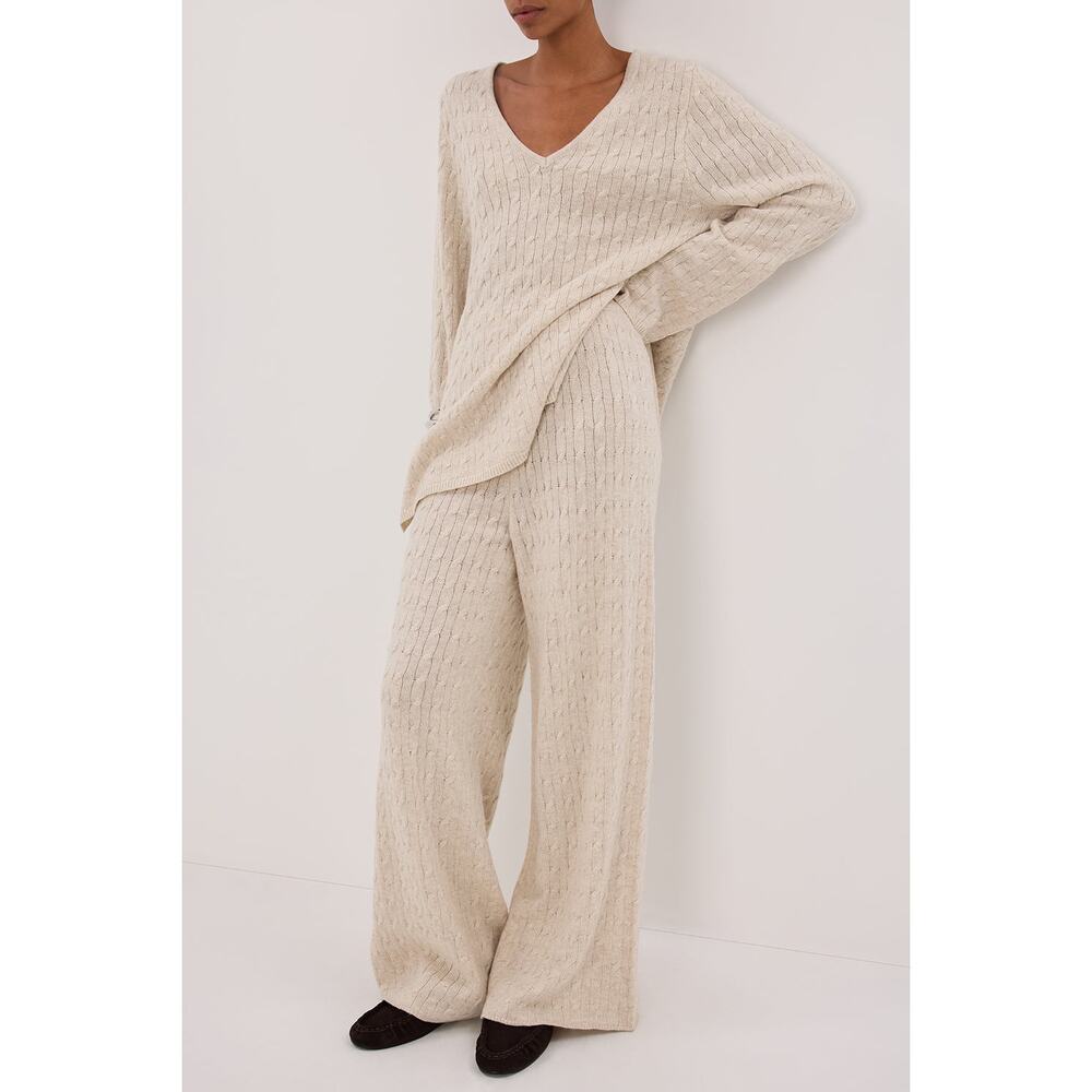 Dissh Naren chalk sweater and pants set XS
